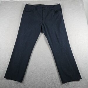 Alberto Ceramica Dress Pants Mens Size 40x29 Modern Fit Navy Stretch